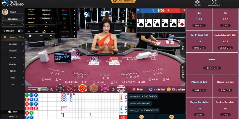 Tham gia Baccarat cực đã