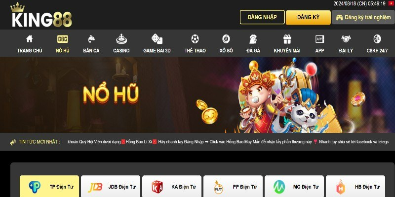 Nổ hũ King88 là game như thế nào?